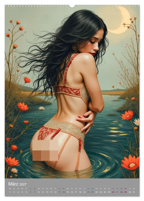 Boho Verführung (CALVENDO Premium Wandkalender 2027)