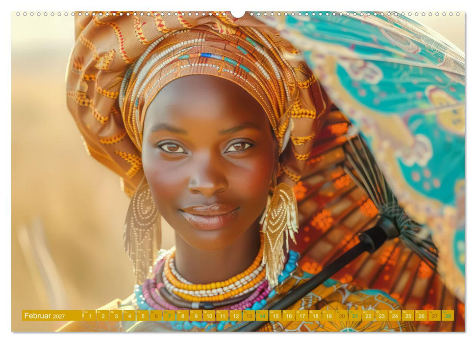 Hallo faszinierendes Afrika (CALVENDO Premium Wandkalender 2027)