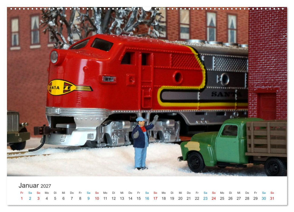 Miniaturbahnen international (CALVENDO Wandkalender 2027)