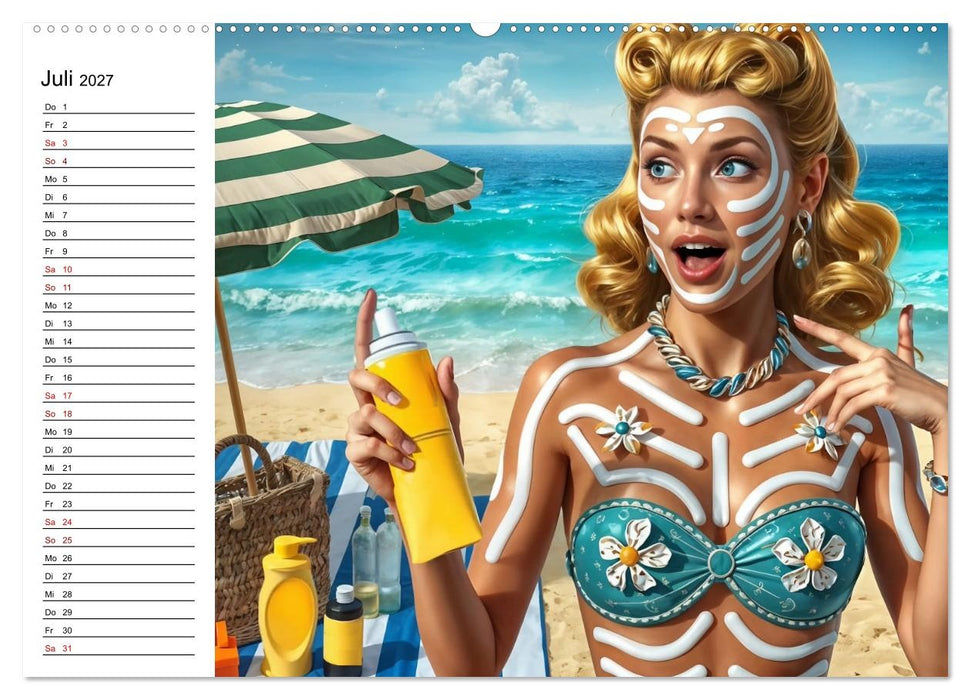 Verführerisch verpeilt – Wenn Erotik auf Humor trifft (CALVENDO Premium Wandkalender 2027)