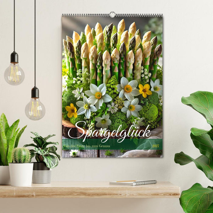 Spargelglück – von der Ernte bis zum Genuss (CALVENDO Wandkalender 2027)