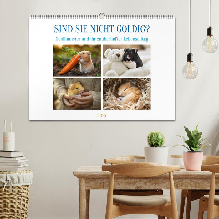 Sind sie nicht goldig? (CALVENDO Wandkalender 2027)