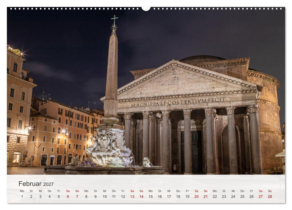 Rom - Am Tag und in der Nacht (CALVENDO Wandkalender 2027)