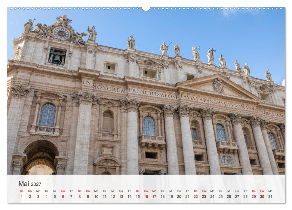 Rom - Am Tag und in der Nacht (CALVENDO Wandkalender 2027)