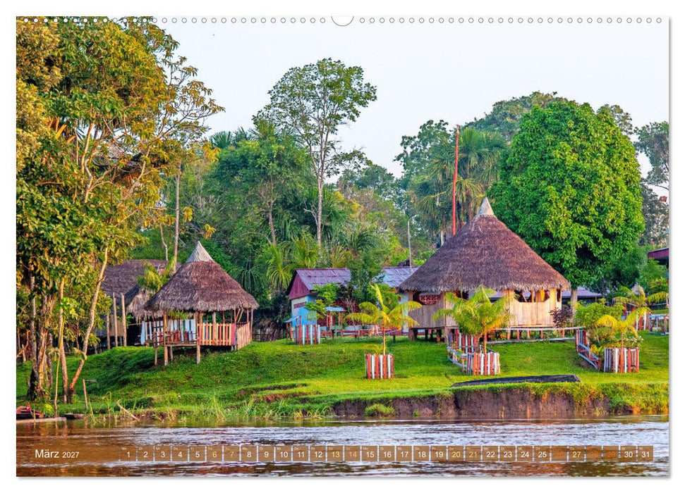 Der Amazonas: von den Anden zum Atlantik (CALVENDO Wandkalender 2027)