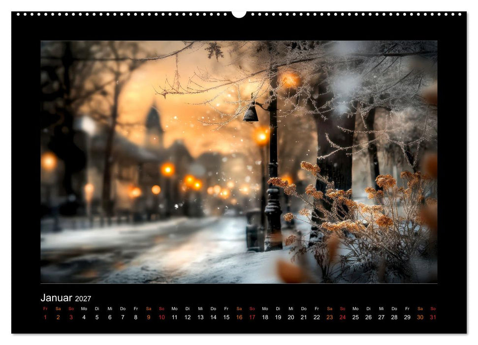 Die Seele der Stadt: stille Gassen, flüsternde Wände (CALVENDO Wandkalender 2027)