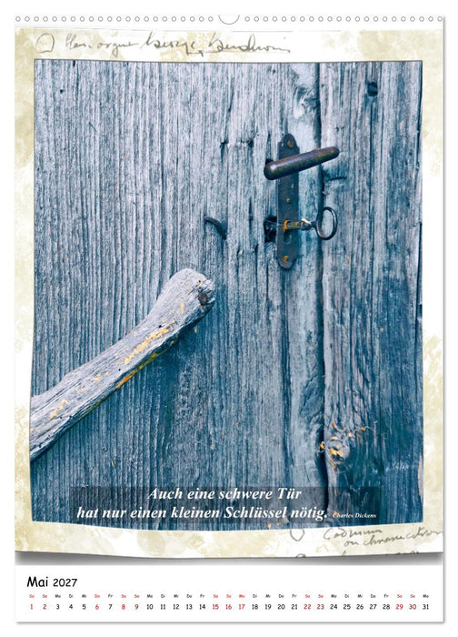 Alte Südtiroler Türen (CALVENDO Wandkalender 2027)