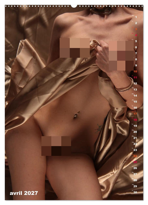 L'or nu (CALVENDO Calendrier mensuel 2027)