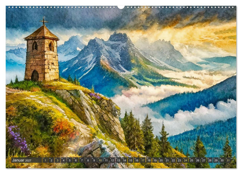 Plätze zum Träumen (CALVENDO Wandkalender 2027)