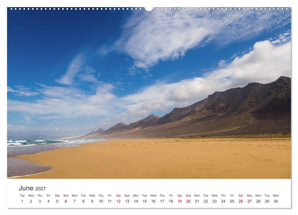 Fuerteventrua The volcanic island (CALVENDO Premium-Calendar 2027)