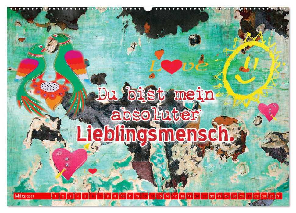 So schön, dass es dich gibt (CALVENDO Premium Wandkalender 2027)