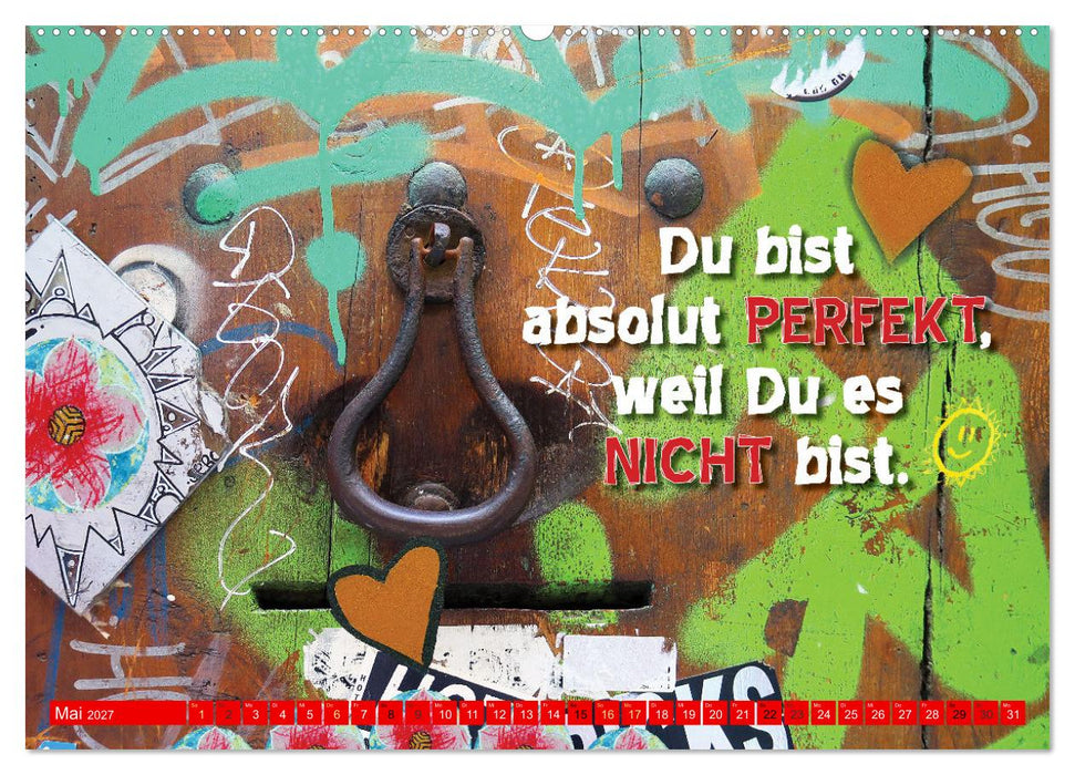 So schön, dass es dich gibt (CALVENDO Premium Wandkalender 2027)