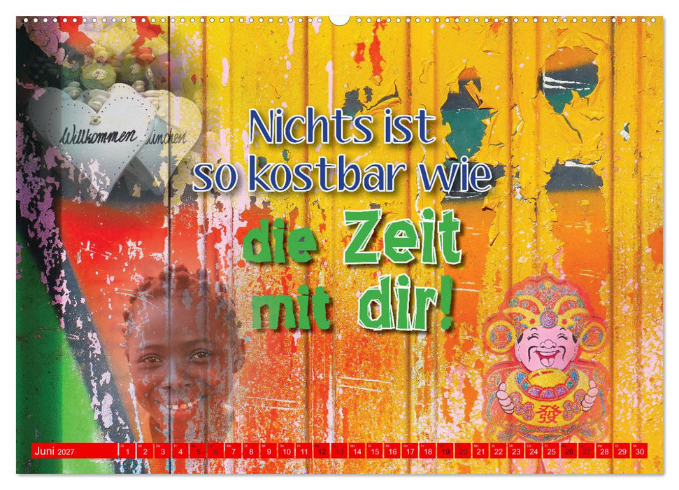 So schön, dass es dich gibt (CALVENDO Premium Wandkalender 2027)