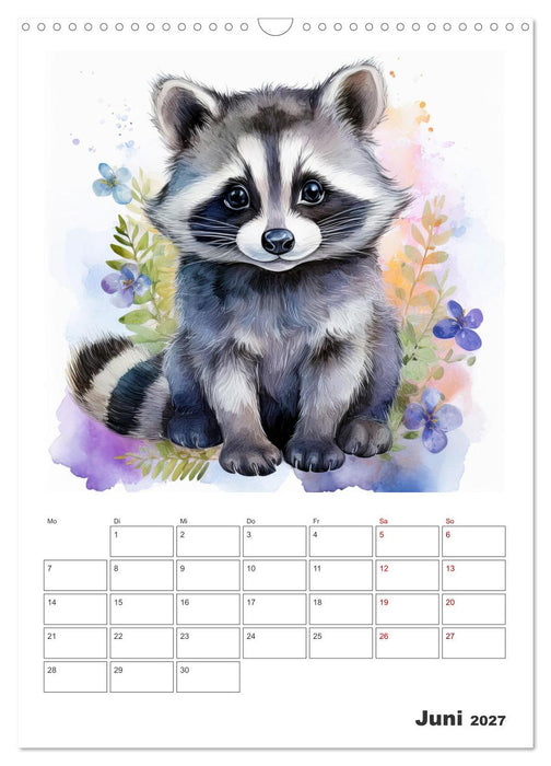 Esel Elsa und ihre Freunde - Mein tierischer Terminkalender (CALVENDO Wandkalender 2027)
