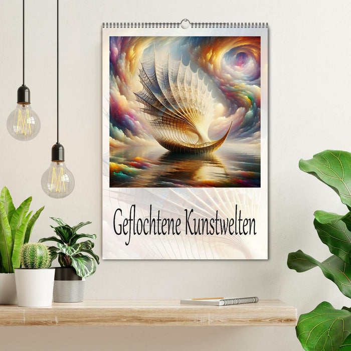 Geflochtene Kunstwelten (CALVENDO Wandkalender 2027)