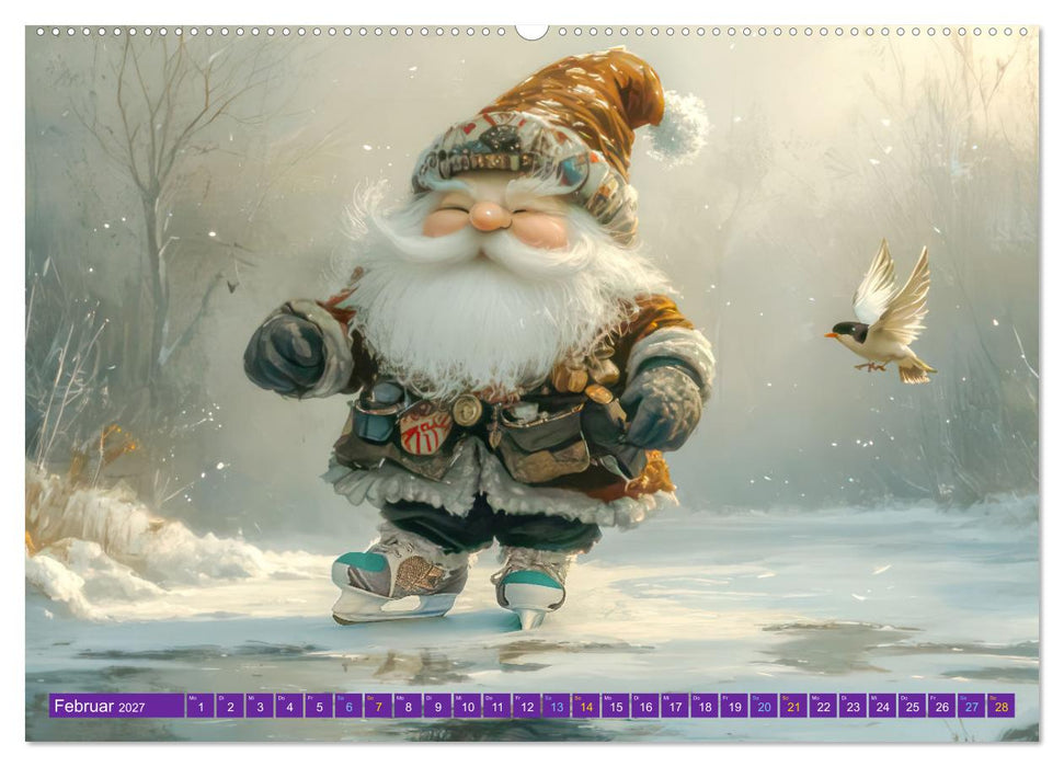 Zwergenland - Kinderkalender (CALVENDO Wandkalender 2027)