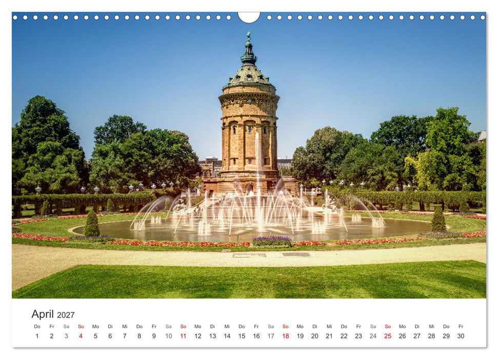 Mannheim, meine Stadt (CALVENDO Wandkalender 2027)