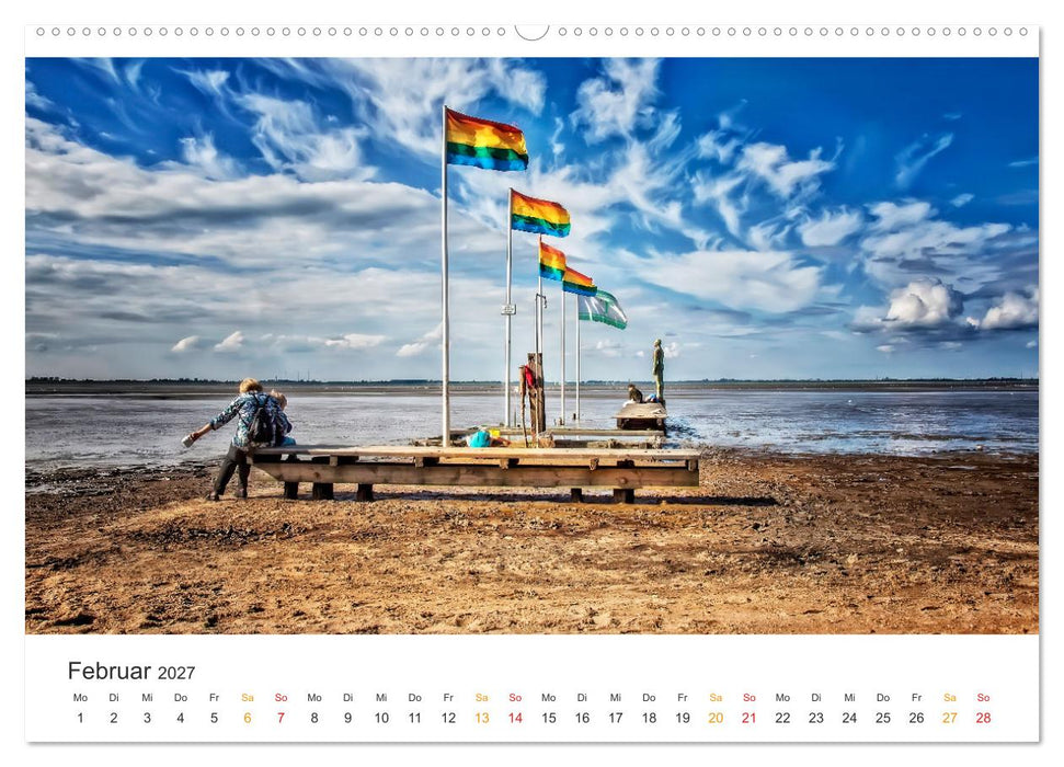 Dangast - Wellen, Wind und Hafenzauber (CALVENDO Wandkalender 2027)