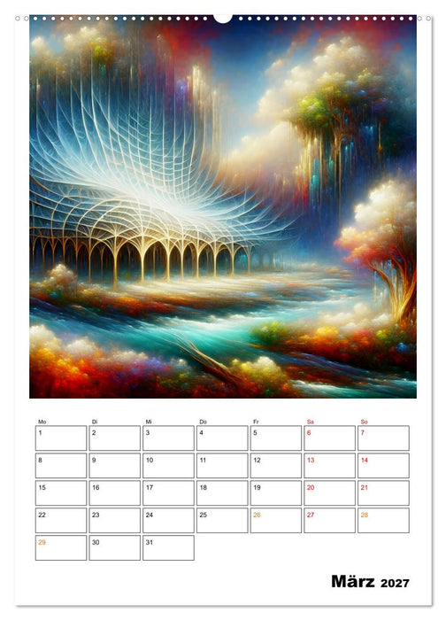 Geflochtene Kunstwelten (CALVENDO Premium Wandkalender 2027)