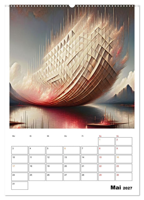 Geflochtene Kunstwelten (CALVENDO Premium Wandkalender 2027)