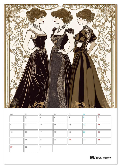 Eleganz der Epoche (CALVENDO Premium Wandkalender 2027)