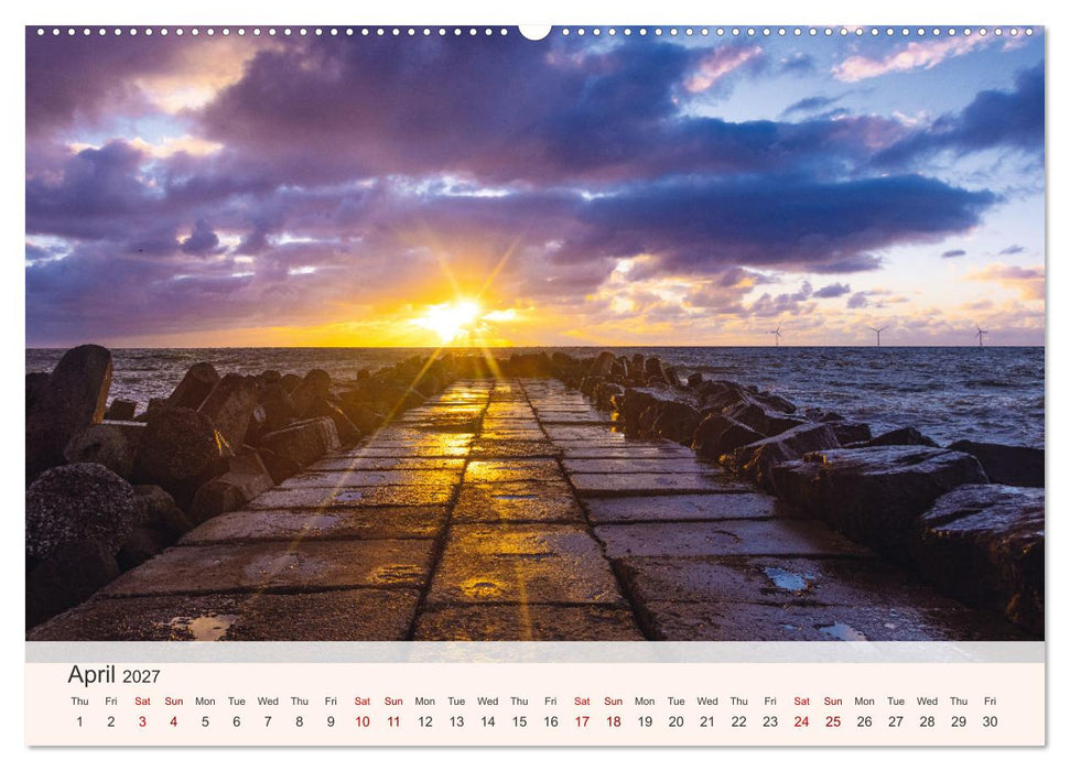 The Charm of Denmark's North Sea (CALVENDO Premium-Calendar 2027)