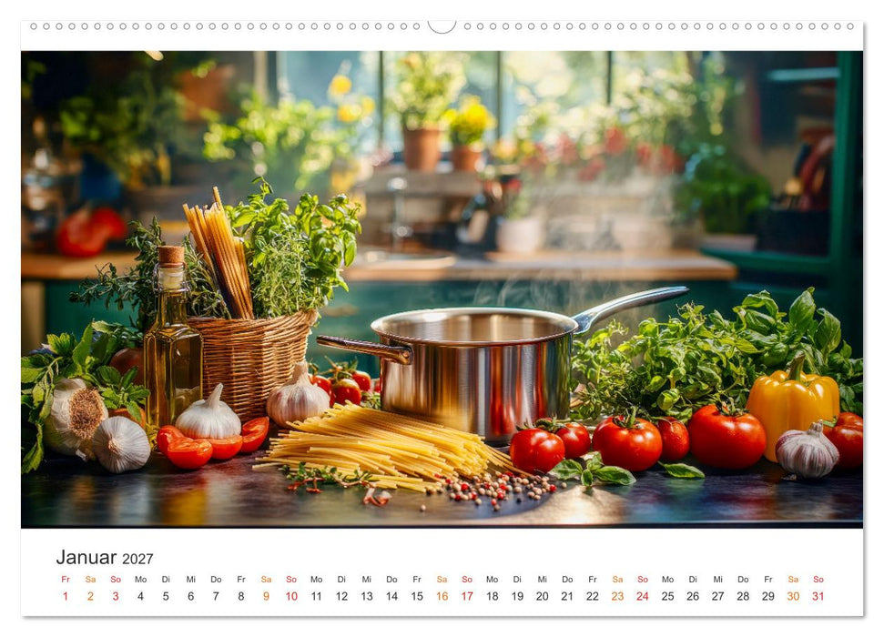 Küchenkalender - Momente voller Schönheit (CALVENDO Wandkalender 2027)