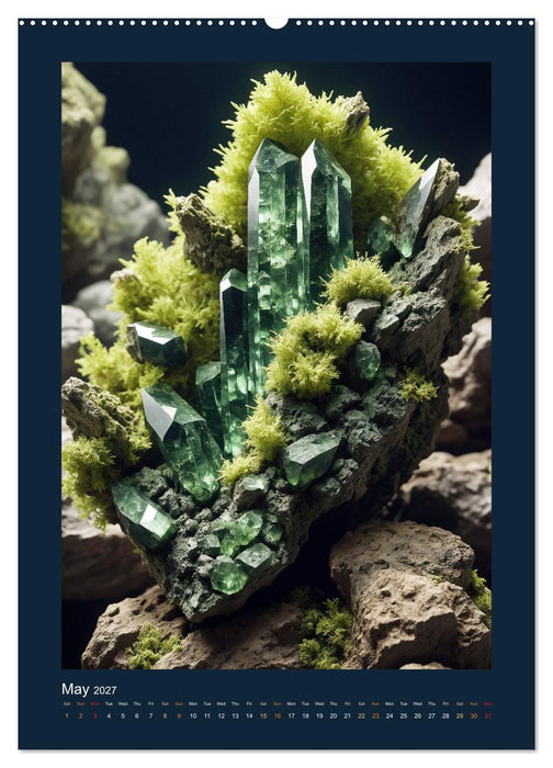 Fantastic Minerals - Mysterious Treasures (CALVENDO Premium-Calendar 2027)