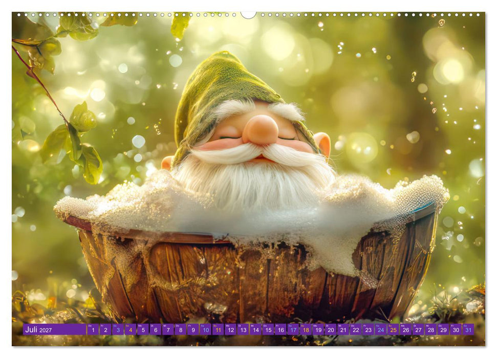 Zwergenland - Kinderkalender (CALVENDO Premium Wandkalender 2027)