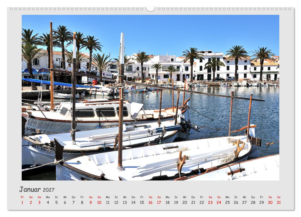 Menorca, die schöne Schwester (CALVENDO Wandkalender 2027)
