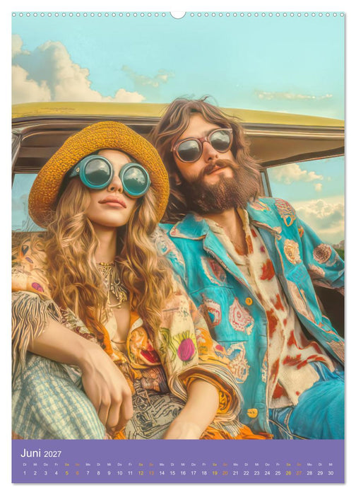 Hippiekinder - Hippiekultur (CALVENDO Wandkalender 2027)