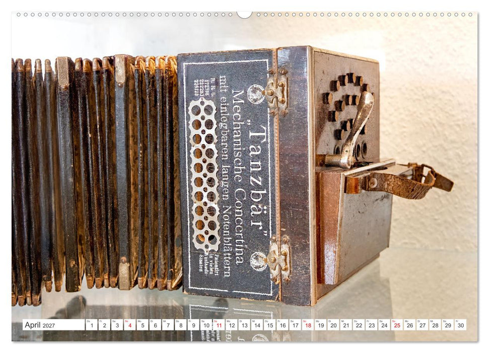 Selbstspielende Musikinstrumente (CALVENDO Wandkalender 2027)