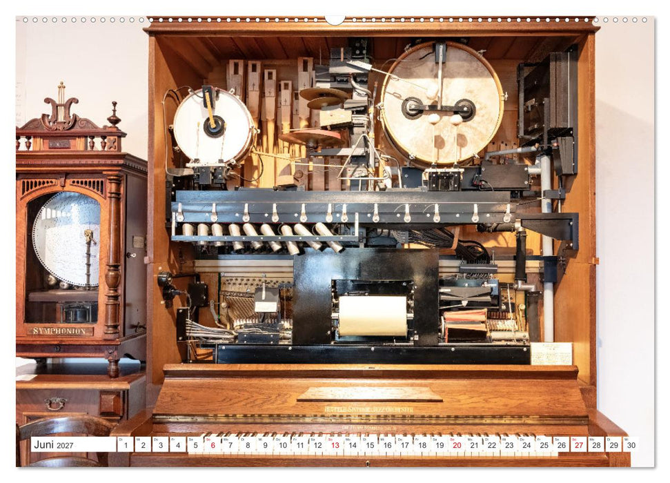 Selbstspielende Musikinstrumente (CALVENDO Wandkalender 2027)