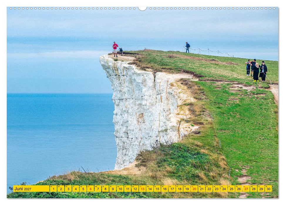 Seven Sisters - Großbritanniens höchste Kreidefelsen (CALVENDO Wandkalender 2027)