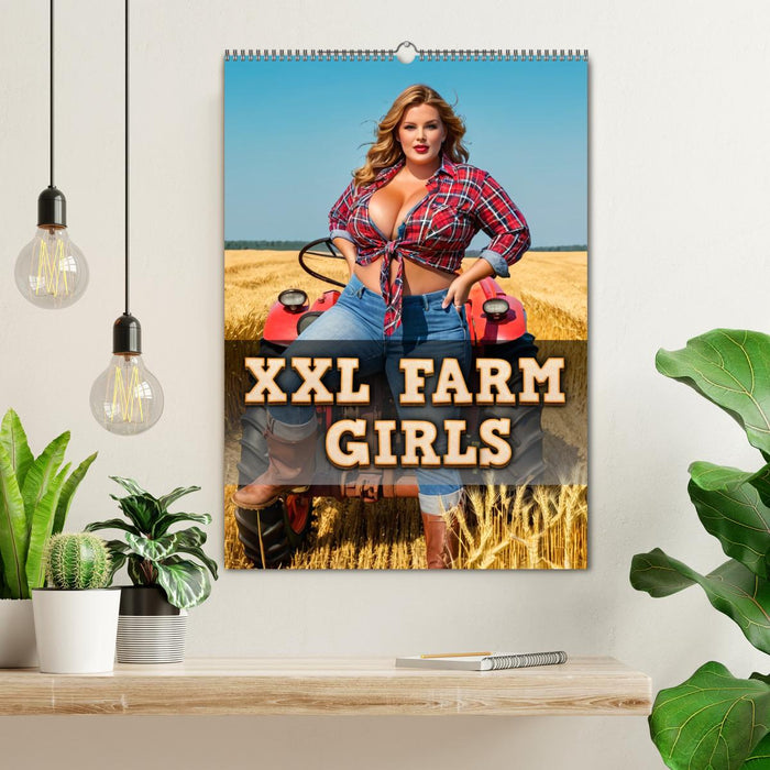 XXL Farm Girls (CALVENDO Wandkalender 2027)
