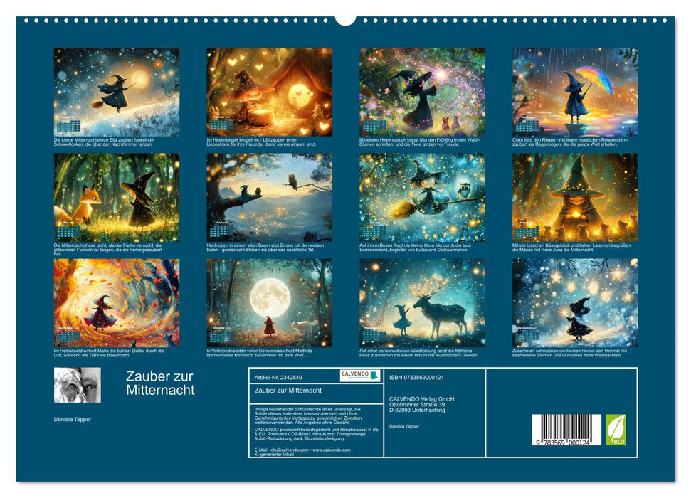 Zauber zur Mitternacht (CALVENDO Premium Wandkalender 2027)