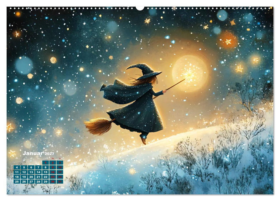 Zauber zur Mitternacht (CALVENDO Premium Wandkalender 2027)