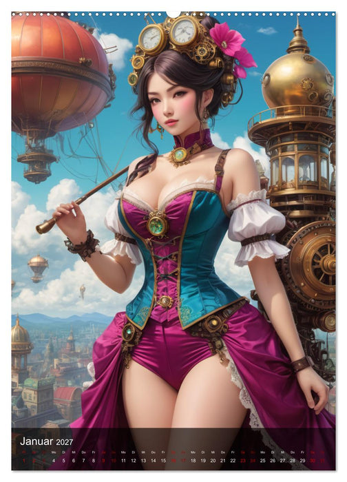 Sexy Manga Girls (CALVENDO Premium Wandkalender 2027)