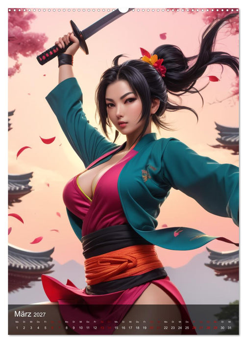 Sexy Manga Girls (CALVENDO Premium Wandkalender 2027)