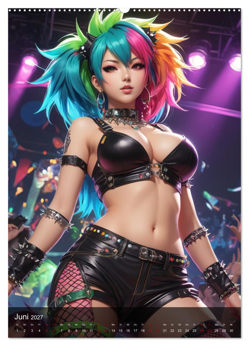 Sexy Manga Girls (CALVENDO Premium Wandkalender 2027)