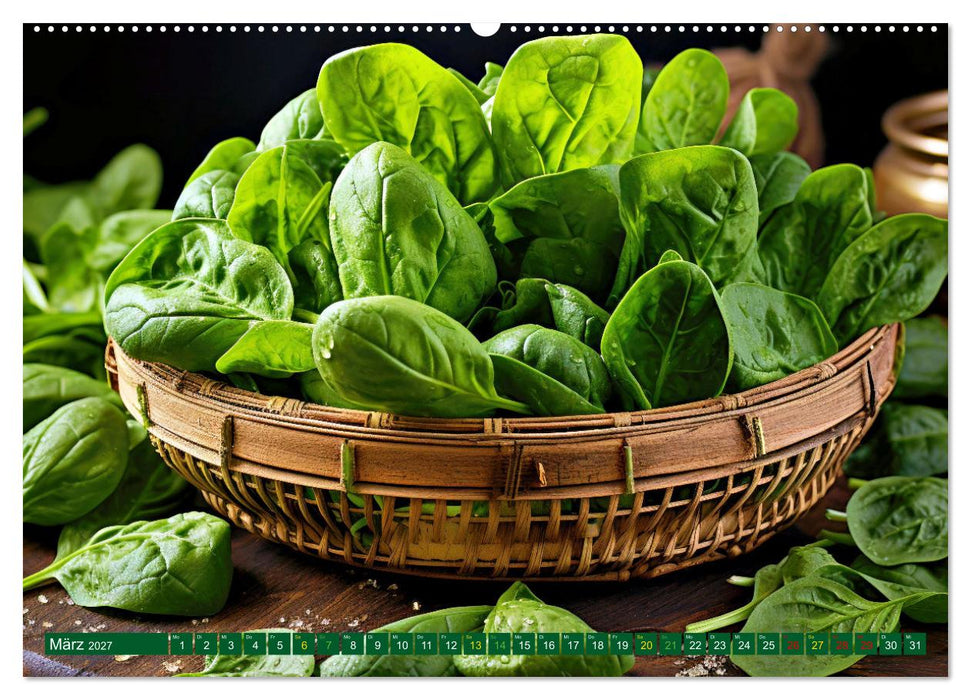Super Food - Lebensmittel (CALVENDO Premium Wandkalender 2027)