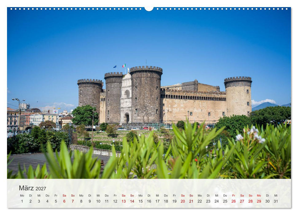 Wunderschönes Neapel - Bella Napoli (CALVENDO Wandkalender 2027)