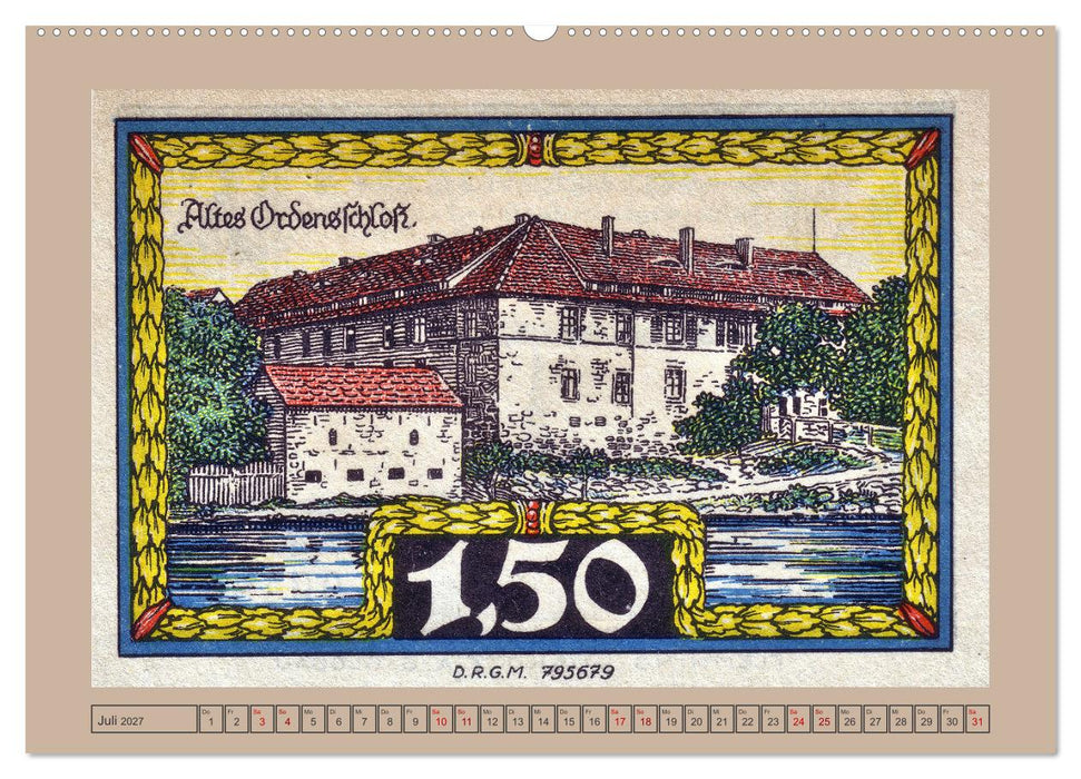 Gruss aus Insterburg - Historische Stadtansichten (CALVENDO Premium Wandkalender 2027)