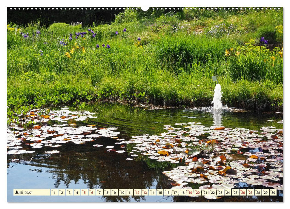 Der Hermannshof Das Parkjuwel in Weinheim an der Bergstraße (CALVENDO Premium Wandkalender 2027)