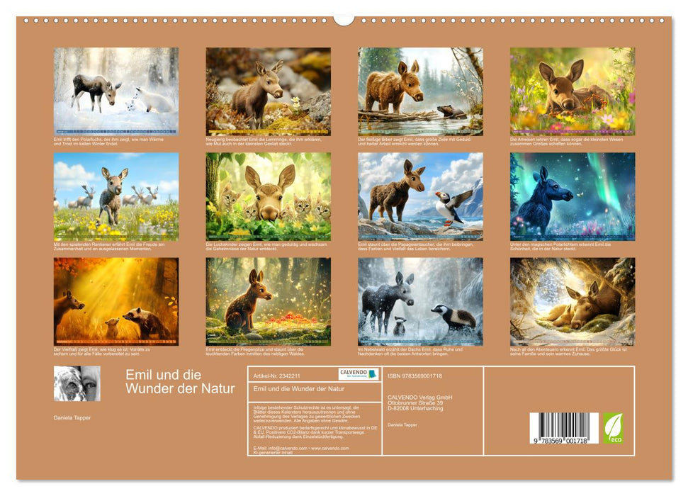 Emil und die Wunder der Natur (CALVENDO Premium Wandkalender 2027)