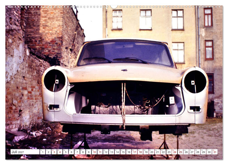 Trabi-Land DDR (CALVENDO Premium Wandkalender 2027)
