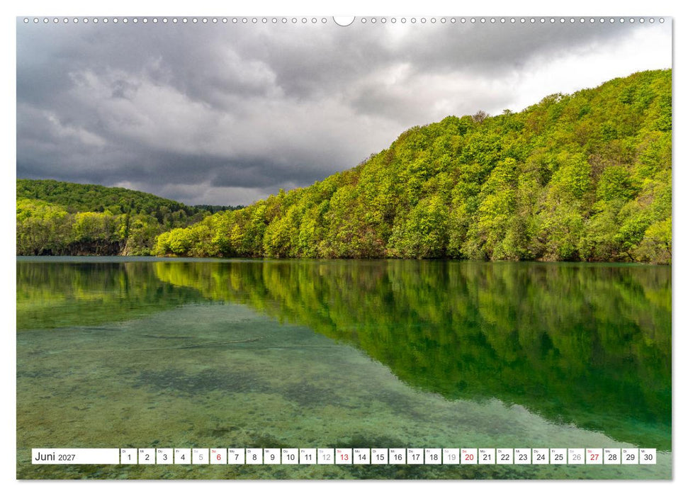 Welterbe in Kroatien - Plitvicer Seen (CALVENDO Wandkalender 2027)