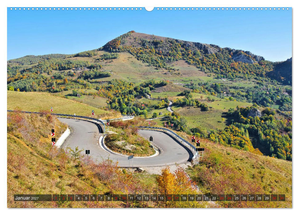 TransApuseni - Schönste Panoramastraße in Siebenbürgen (CALVENDO Premium Wandkalender 2027)