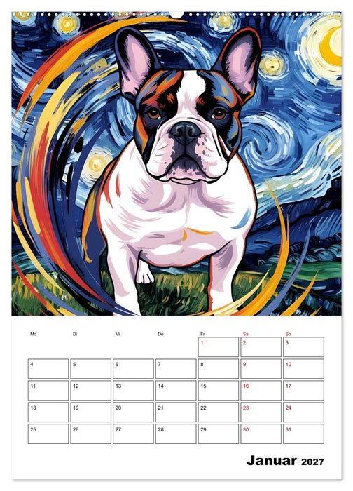 Hundezauber (CALVENDO Premium Wandkalender 2027)