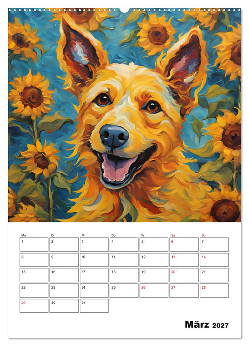 Hundezauber (CALVENDO Premium Wandkalender 2027)